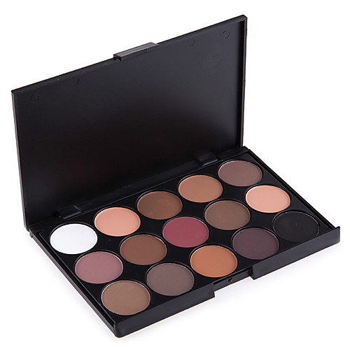 

15 Colors Eyeshadow EyeShadow Outdoor Pro Easy to Use Ultra Light (UL) Professional Daily Makeup Cosmetic Gift