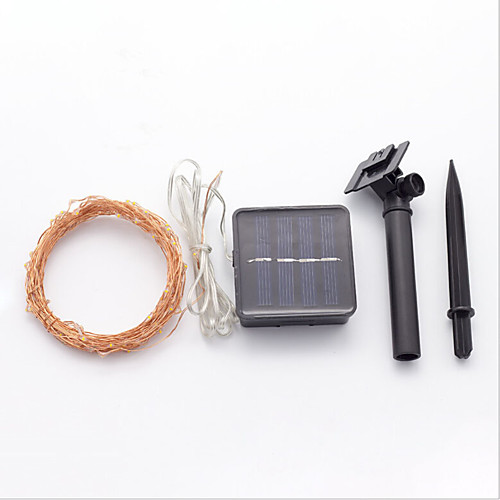 

20m String Lights 200 LEDs 1 set Warm White / Cold White Christmas Wedding Decoration Solar Powered