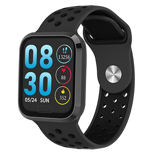 

Smartwatch Digital Modern Style Sporty Silicone 30 m Water Resistant / Waterproof Heart Rate Monitor Bluetooth Digital Casual Outdoor - Black Golden Silver