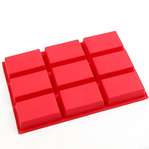 

DIY Silicone Mould Rectangular Baking Tool for Making Cake Soap Chocolate