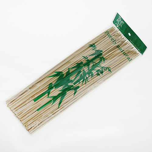 

1 Bag of Bamboo Stick Skewer for Outdoor Barbecue about 90PCS (Random Package)