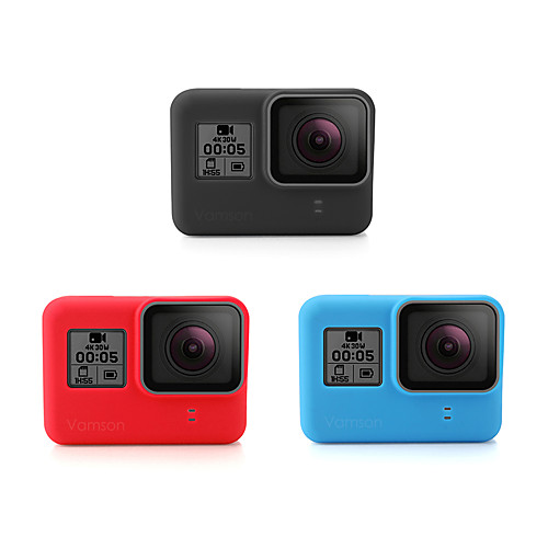 

защитный футляр Anti-Dust Защита Для Экшн камера Gopro 6 Gopro 5 Повседневный На открытом воздухе Разные виды спорта Силикон
