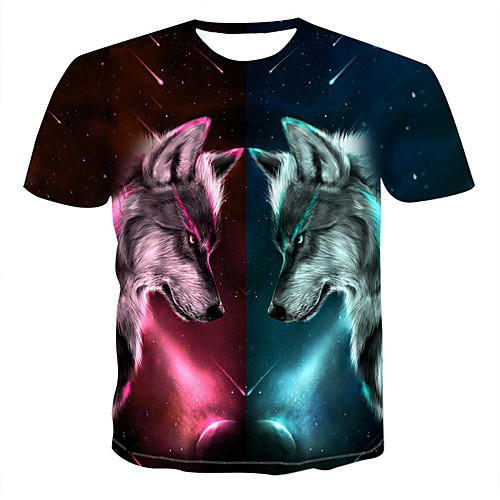 

Men's Daily T-shirt - 3D Print Black