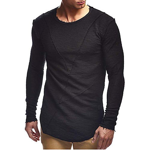 

Men's Daily Sports T-shirt - Solid Colored Army Green