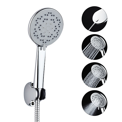 

Water Saving Pressurized Shower Head 4 Modes Bath Showerhead Set Multifunction Handheld Sprinkler for Bathroom