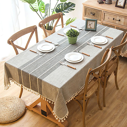 

Classic polyester fibre Square Table Cloth Table Decorations