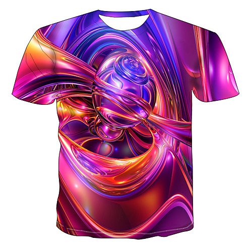 

Men's Daily T-shirt - 3D Red