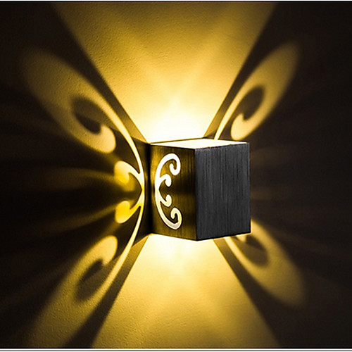 

Творчество / Новый дизайн Простой / LED В помещении / кафе Алюминий настенный светильник IP44 общий 1 W