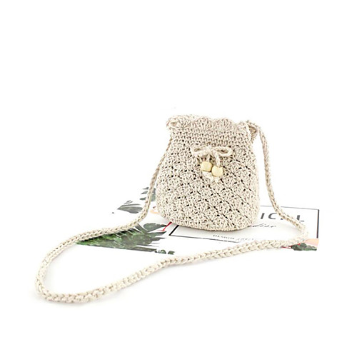 

Women's Polyester / PU Crossbody Bag Solid Color Yellow / Blushing Pink / Orange