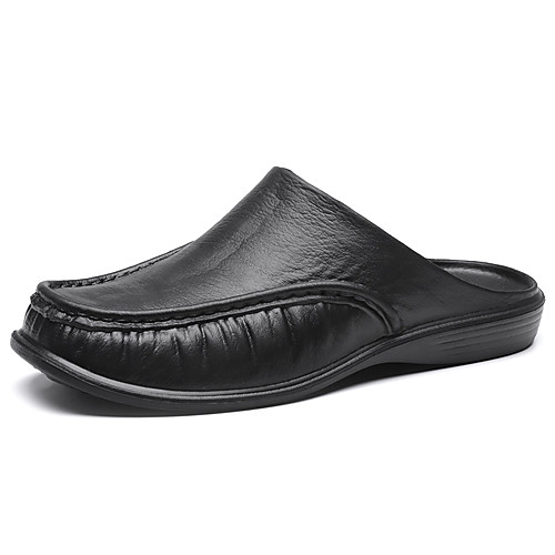 

Men's Rubber / EVA(ethylene-vinyl acetate copolymer) Summer Casual Slippers & Flip-Flops Breathable Dark Brown / Khaki / White
