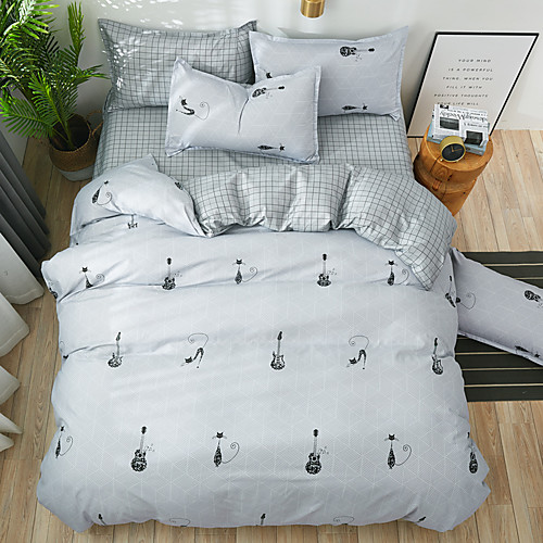 

Simple Bedding Set With Pillowcase Duvet Cover Sets Bed Linen Sheet Single Double Queen King Size Quilt Covers Bedclothes
