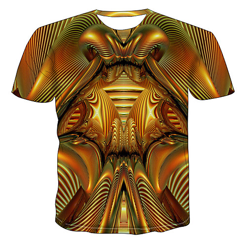 

Men's Daily T-shirt - 3D Yellow