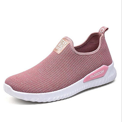 

Women's Sneakers Flat Heel Round Toe Mesh Spring & Fall Black / Pink / Gray