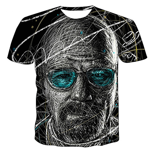 

Men's Daily T-shirt - 3D Black