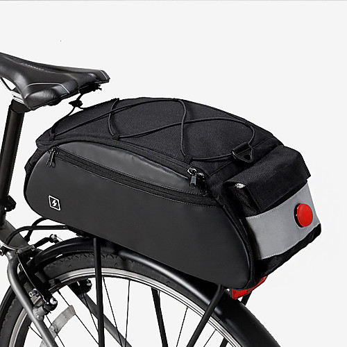 фото 10 l сумки на багажник велосипеда водонепроницаемость компактность пригодно для носки велосумка/бардачок 600d полиэстер велосумка/бардачок велосумка велосипедный спорт велоспорт lightinthebox