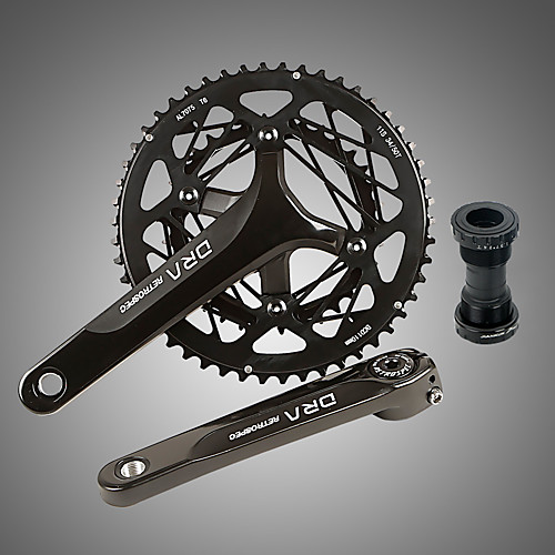 

Cranksets For Road Bike / Mountain Bike MTB Aluminum Alloy / CNC Reduces Chafing / Durable / Easy to Install Cycling Bicycle Black