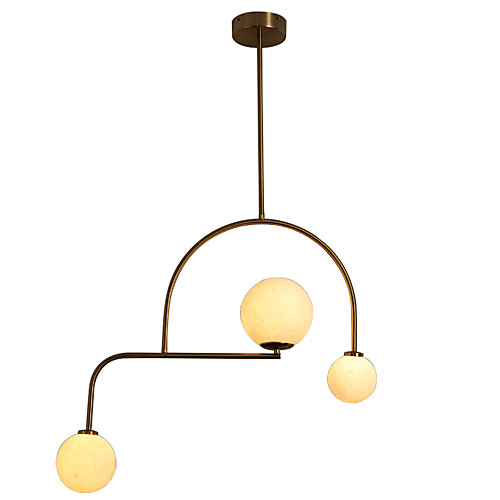 

3-Light Круглый Люстры и лампы Электропокрытие Металл 110-120Вольт / 220-240Вольт Теплый белый / G4