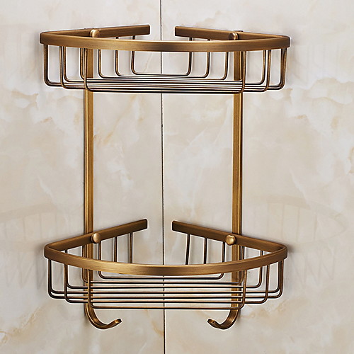 

Bathroom Shelf Creative Contemporary Brass 1pc Wall Mounted