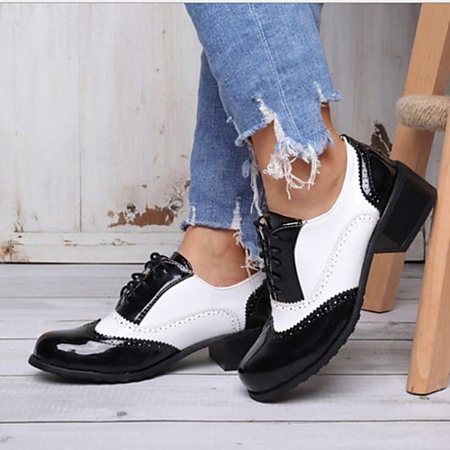 

Unisex Flats Flat Heel Round Toe PU(Polyurethane) Booties / Ankle Boots Summer Black / Black / White / Brown