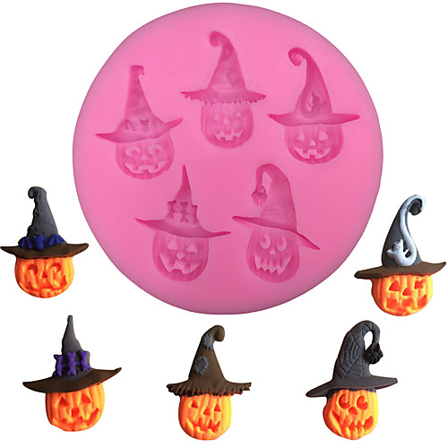 

Halloween Pumpkin Shape Fondant Cake Silicone Mold Chocolate Candy Mould Baking Biscuits Pastry Molds Cake Decoration Tools