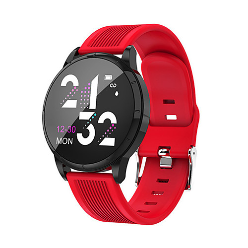 

Жен. электронные часы На каждый день Мода Черный Красный Зеленый силиконовый Цифровой Черный Розовый Красный Защита от влаги Bluetooth Smart 30 m 1 комплект Цифровой