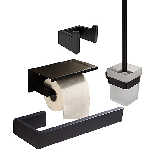 

держатель для туалетной щетки / вешалка для полотенец / набор аксессуаров для ванной комнаты креативный / многофункциональный / новый дизайн классический / современный металл / из нержавеющей стали /