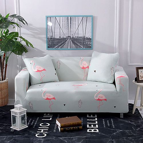 

Sofa Cover Retro Bird Printed Polyester Slipcovers