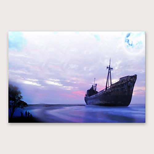 

Oil Painting Hand Painted - Abstract Modern Stretched Canvas