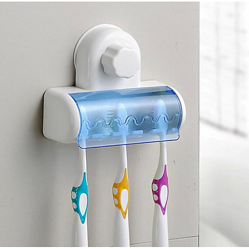 

5 стоек пылезащитный держатель зубной щетки для ванной комнаты кухня семейный держатель для зубных щеток держатель всасывания настенная подставка крючок