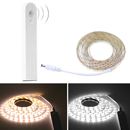 

3m Flexible Tiktok LED Strip Lights 180 LEDs 2835 SMD 8mm Warm White / White Creative / Cuttable / Party 5 V 1 set