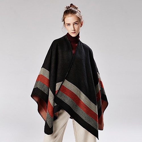 

Women's Party / Work Rectangle Scarf - Striped / Print / Color Block