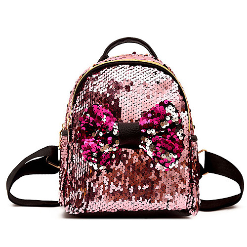 

Women's / Girls' Glitter / Zipper PU(Polyurethane) / PU Kids' Bag Solid Color Black / Blushing Pink / Blue / Fall & Winter