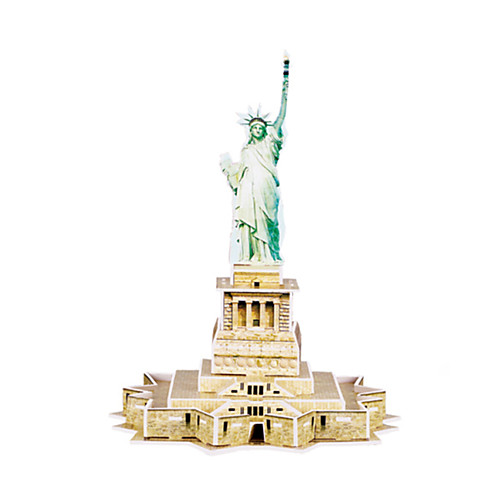 

3D пазлы Пейзаж Статуя Свободы кафедральный собор 3D в мультяшном стиле 1 pcs Дети Все Игрушки Подарок