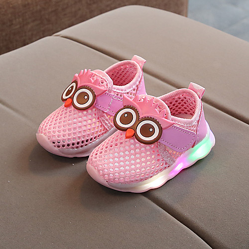 

Boys' / Girls' LED / Comfort Mesh Athletic Shoes Little Kids(4-7ys) / Big Kids(7years ) Black / Pink / Gray Spring / Fall / Rubber