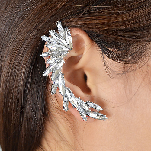 

Women's Ear Tunnels Ear climbers Angel Wings Romantic Elegant Earrings Jewelry White For Party Carnival Street Work 1pc