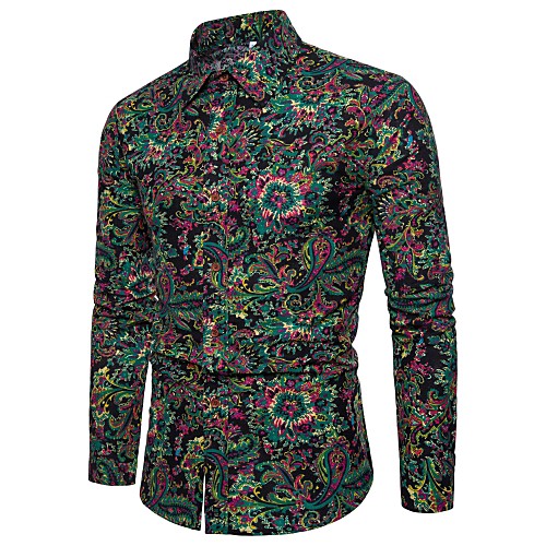 

Men's Club Weekend Boho Shirt - Geometric Black
