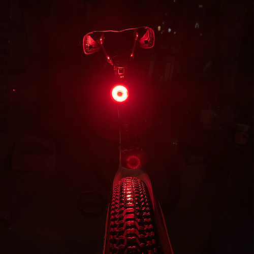 фото Светодиодная лампа велосипедные фары стоп-сигналы задняя подсветка на велосипед огни безопасности - горные велосипеды велоспорт велоспорт / интеллектуальная индукция / водонепроницаемый / супер яркий Lightinthebox