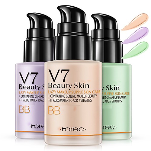 

BIOAQUA V7 lazy Lotion Cream Natural Moisturizing Makeup Concealer Foundation Waterproof BB CC Cream Concealer MakeUp Skin Care