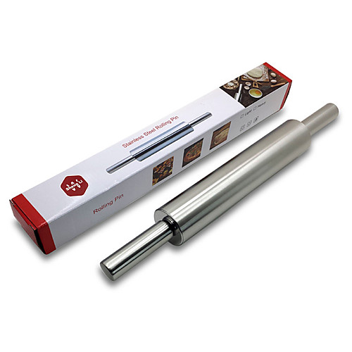 

1pc Stainless Steel Multi-function Creative Heatproof For Bread For Cookie For Pizza Rectangular Rolling Pin Pasta Tools Bakeware tools
