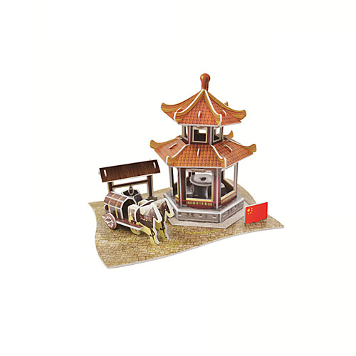

3D пазлы Архитектура Китайская архитектура Пейзаж 3D в мультяшном стиле 1 pcs Дети Все Игрушки Подарок