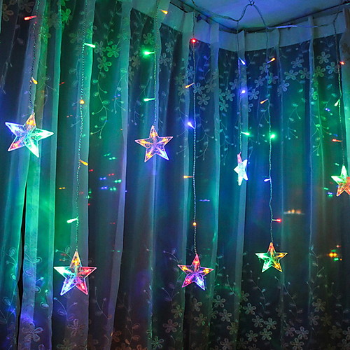 

3m String Lights 138 LEDs 1 set Multi Color Decorative 220-240 V
