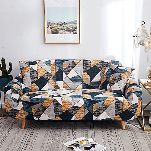 

Sofa Cover Colour mosaic Printed Polyester Slipcovers