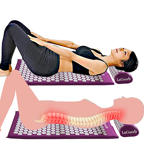 

Massager Cushion Massage Mat Acupressure Relieve Back Body Pain Spike Mat Acupuncture Massage Yoga Mat and Pillow