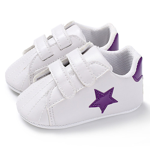 

Boys' / Girls' First Walkers PU Sneakers Infants(0-9m) / Toddler(9m-4ys) Purple / Fuchsia / Green Spring / Fall