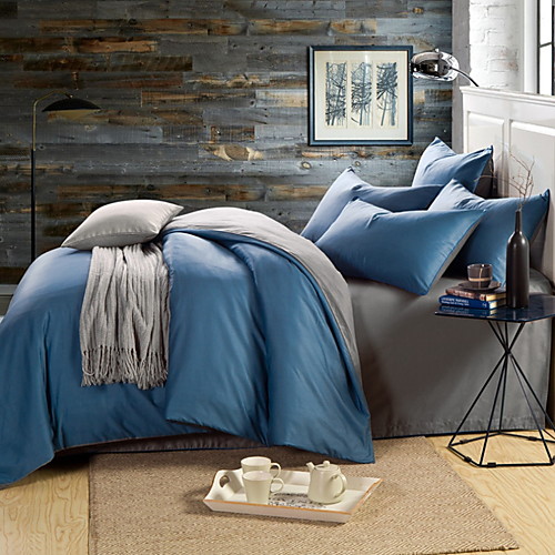

Пододеяльник наборы Полосы / волосы Хлопок Активный краситель 4 предметаBedding Sets