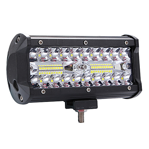 

1pcs LED Bar 7 inch LED Light Bar 3 Rows Work Light Combo Beam Integrated Car Light Bulbs 400 W LED Working Lights For Driving Offroad Boat Car Tractor Truck 4x4 SUV 12V 24V