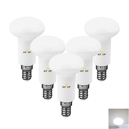 

EXUP 5 шт. 9 W Точечное LED освещение Круглые LED лампы 800 lm E14 R80 12 Светодиодные бусины SMD 2835 Декоративная Тёплый белый Холодный белый 220-240 V