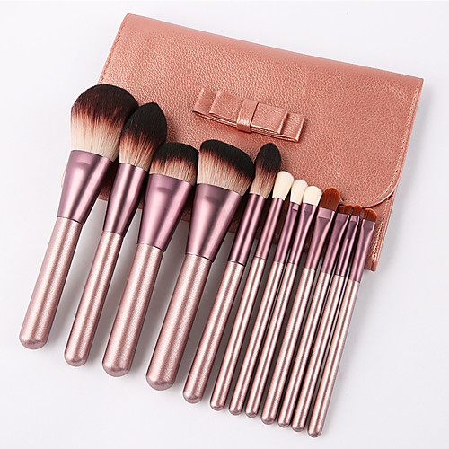 

Professional Makeup Brushes 12pcs Soft New Design Adorable Comfy Wooden / Bamboo for Makeup Brush