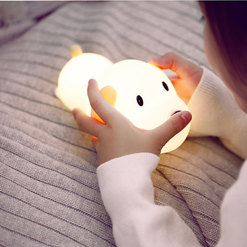 

1шт Детский ночной свет Тёплый белый / Холодный белый USB Для детей / Мультипликация / С портом USB <5 V