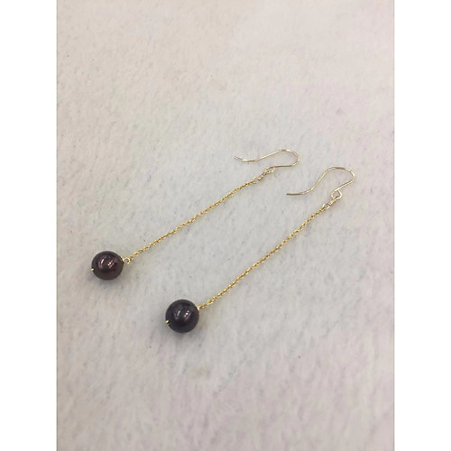 

Women's Pearl Drop Earrings Hoop Earrings Classic Ball Precious Black Pearl Earrings Jewelry Black For Gift Daily Holiday Festival 1pc